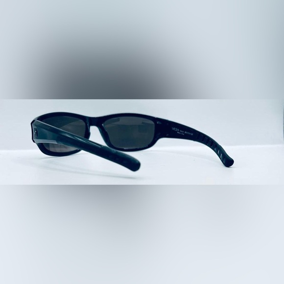 Veza Black Oval Sunglasses Frames Only - Picture 5 of 8